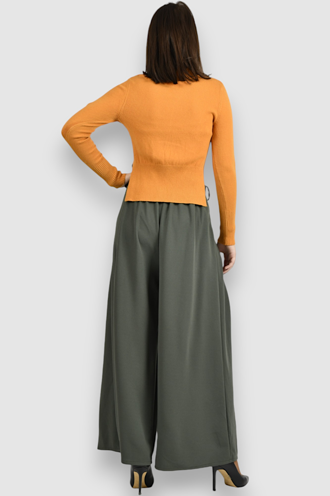 Ženske zelene modne hlače Issa