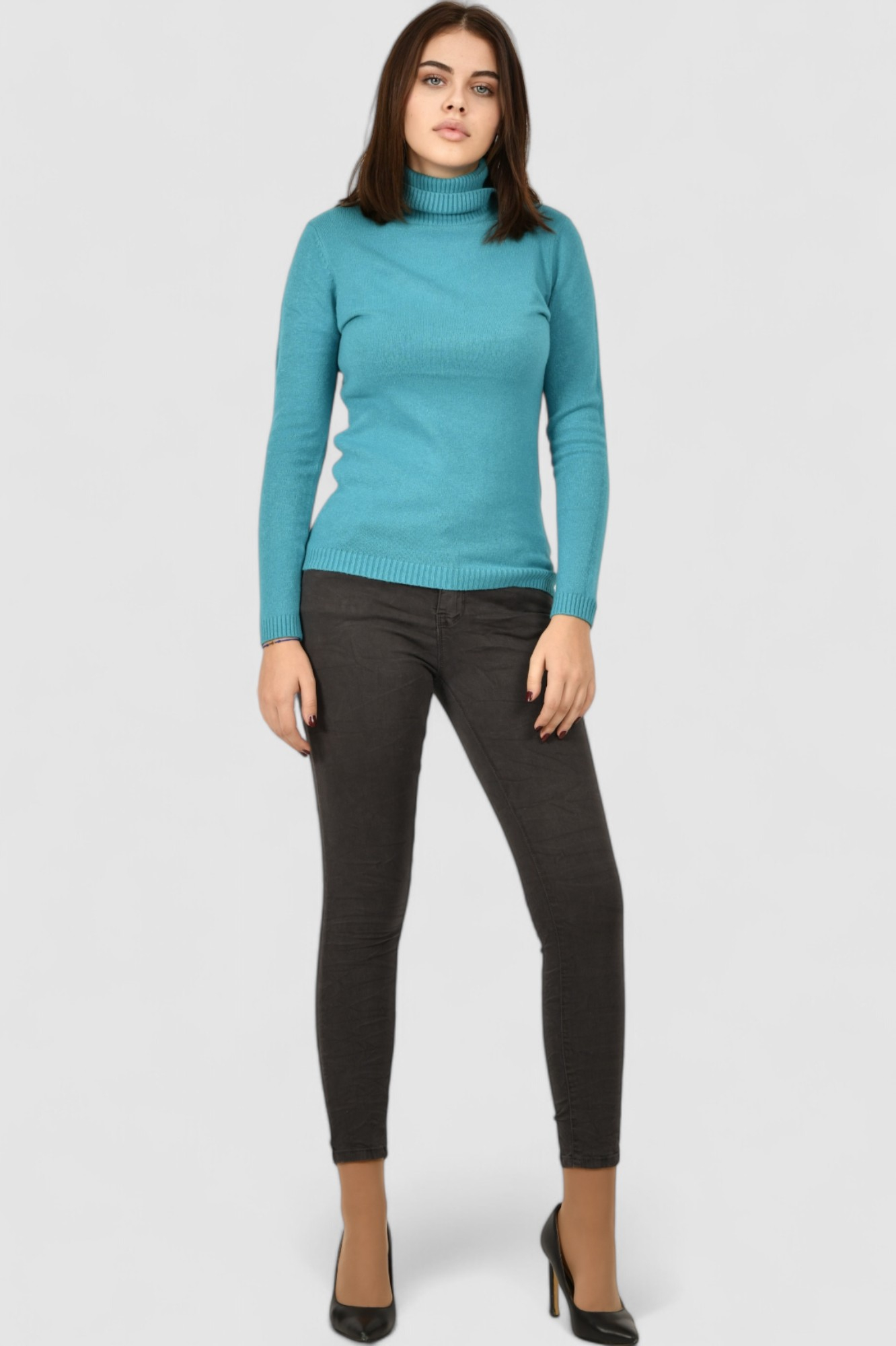 Ženski svijetlo plavi lagani džemper Zoey