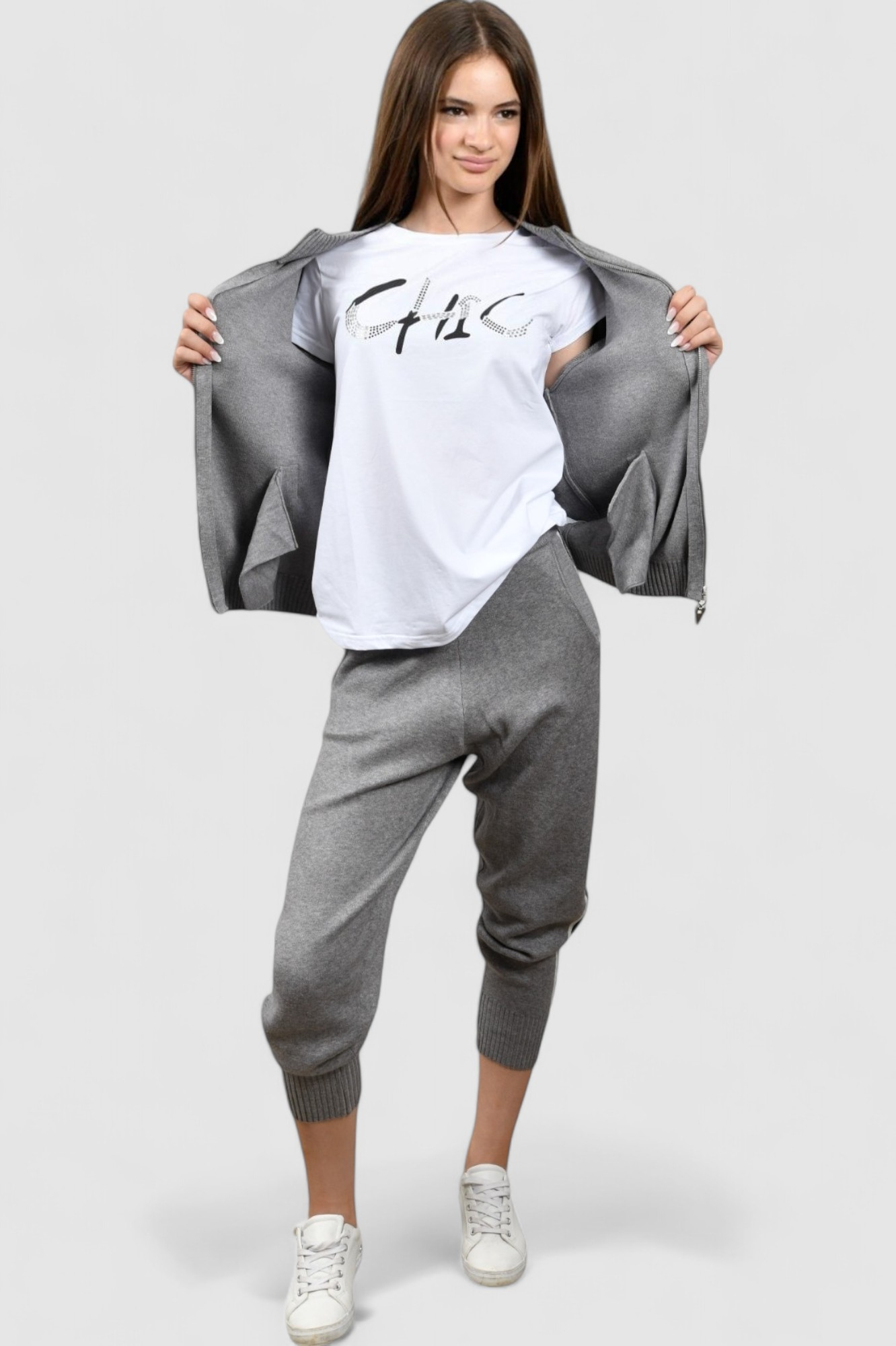 Ženska bijela majica kratki rukav Hallie