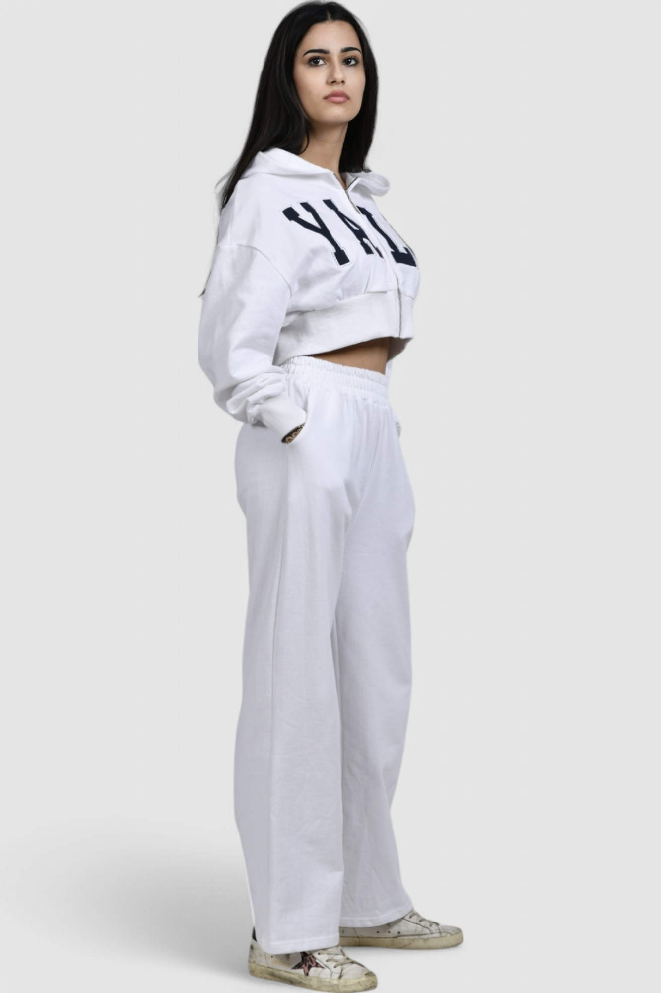 Ženska bijela trenirka komplet Imani