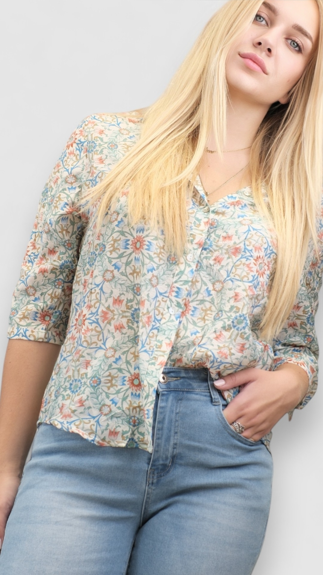 Ženska zelena košulja Mary