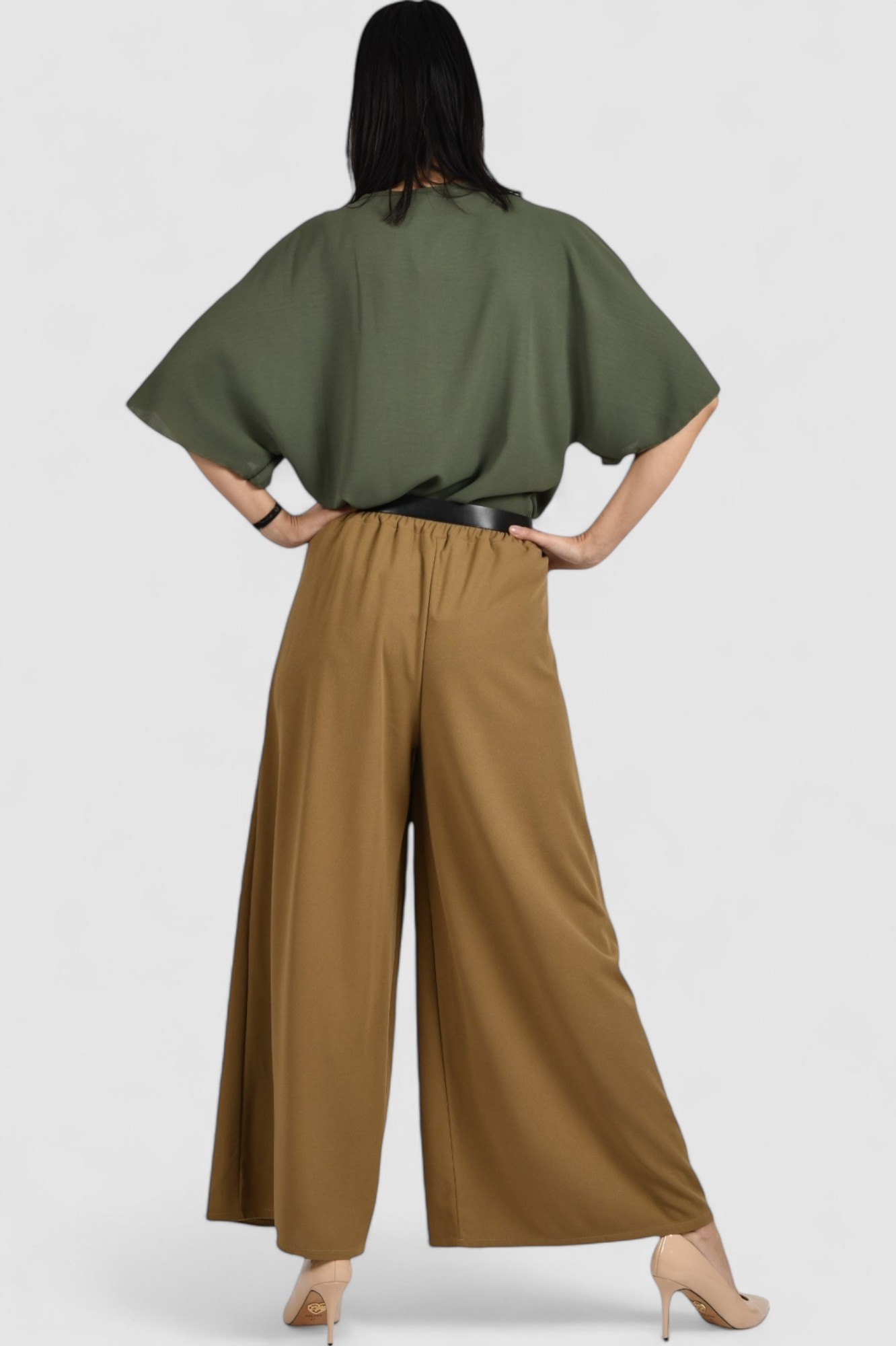 Ženske camel modne hlače Issa