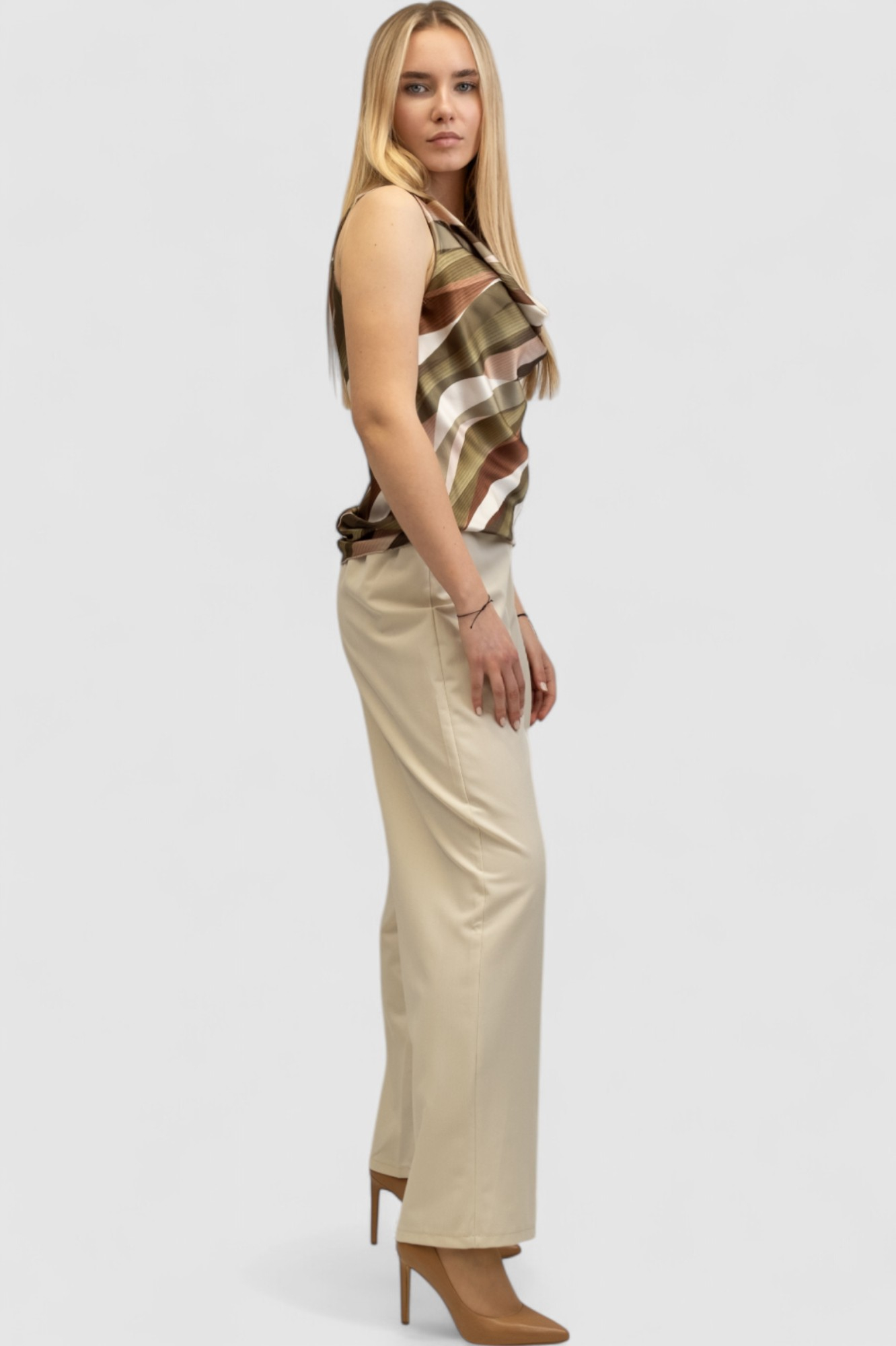 Ženska zelena elegantna bluza Arianne