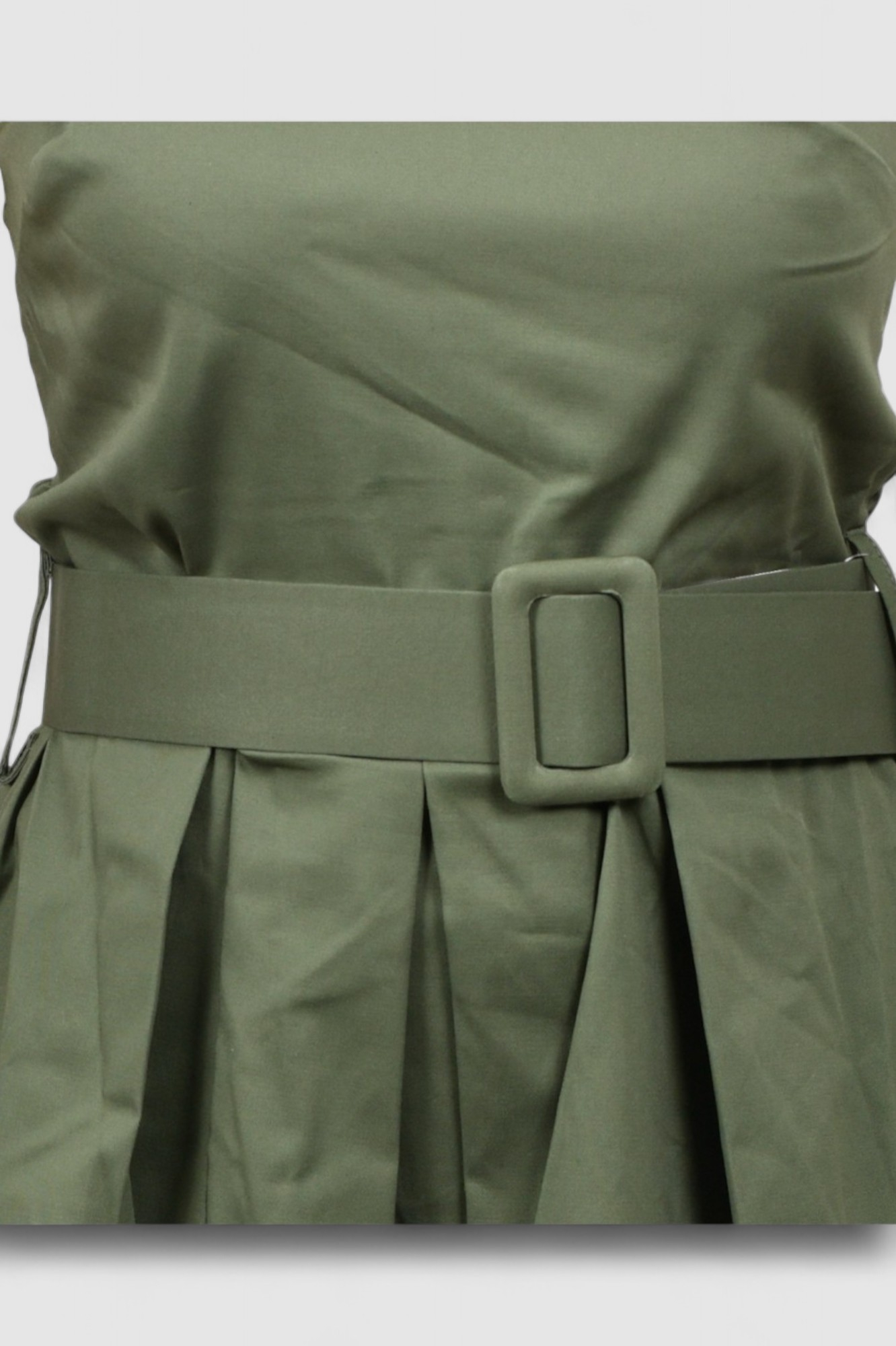 Ženska zelena koktel haljina Daniela Military