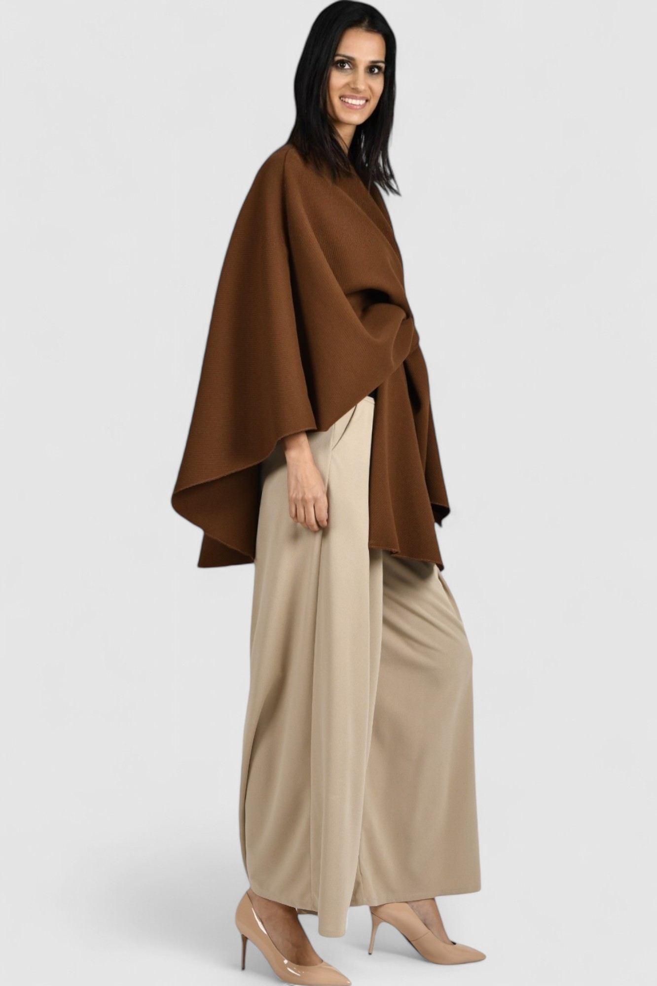 Ženske bež modne hlače Issa