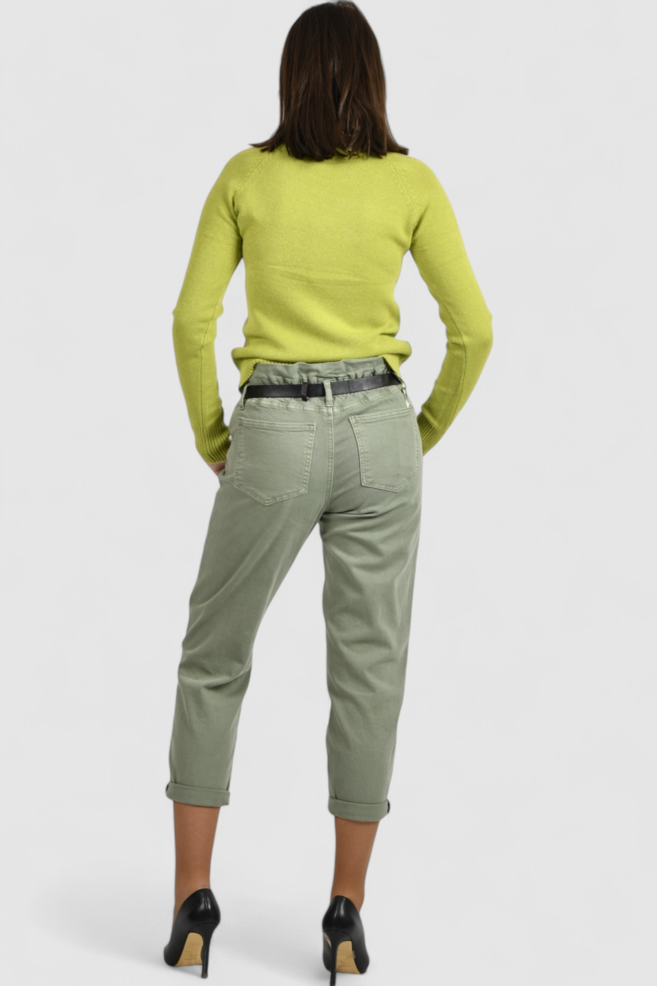 Ženski svijetlo zeleni lagani džemper Damaris