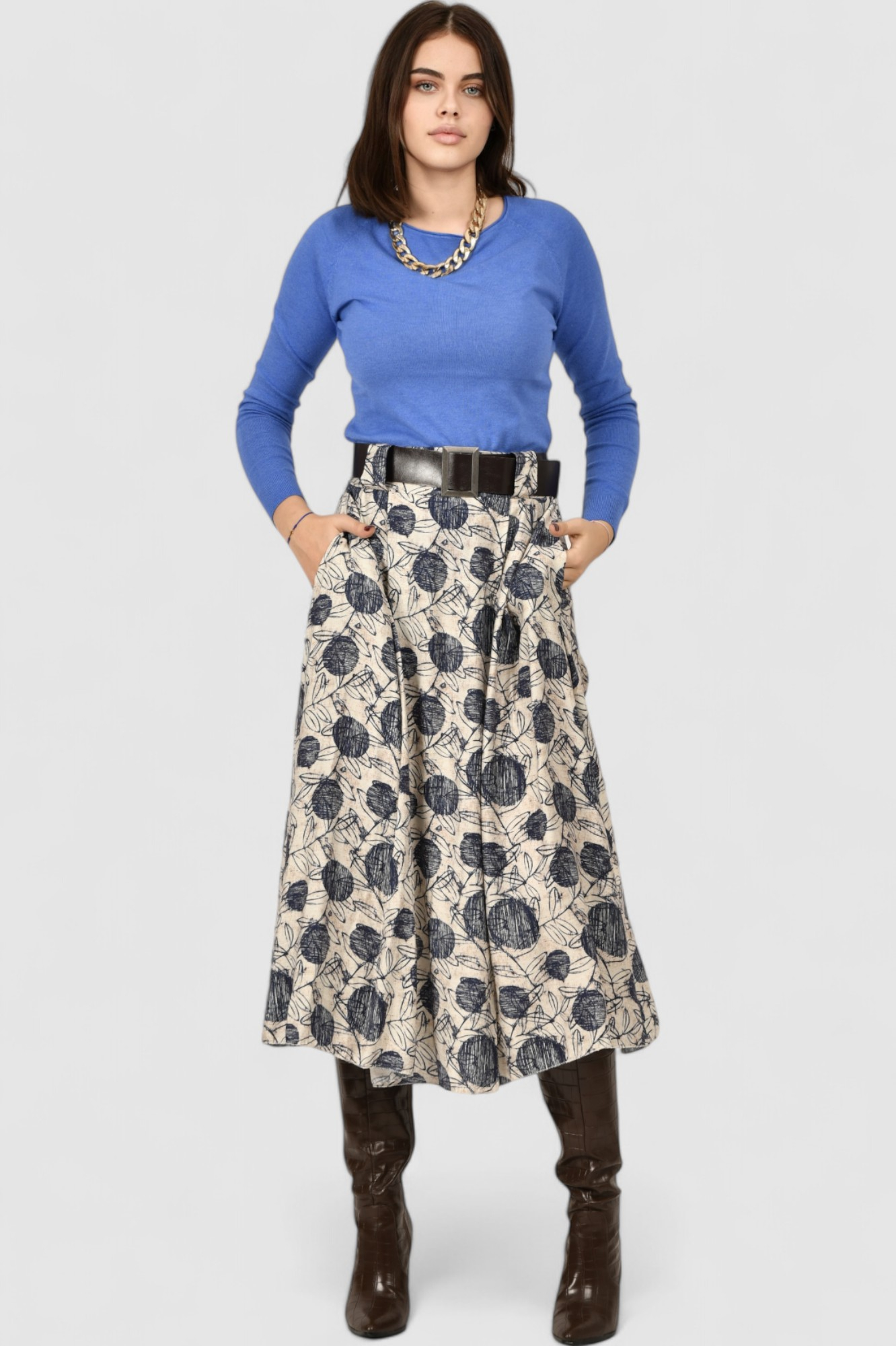 Ženski svijetlo plavai lagani džemper Vinny