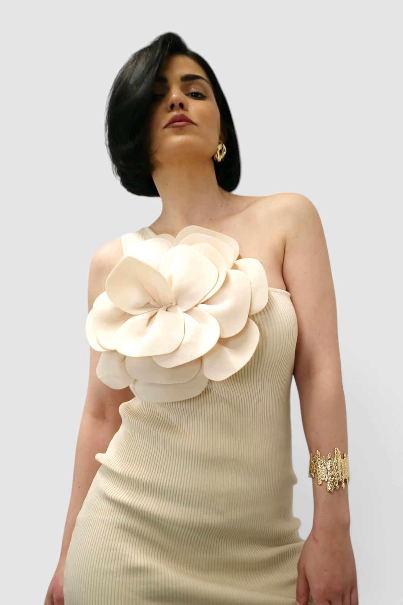 Ženska kratka viskozna haljina LaBelle