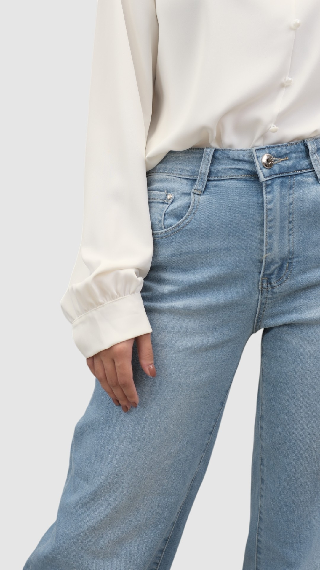 Ženska bijela elegantna košulja Lainey