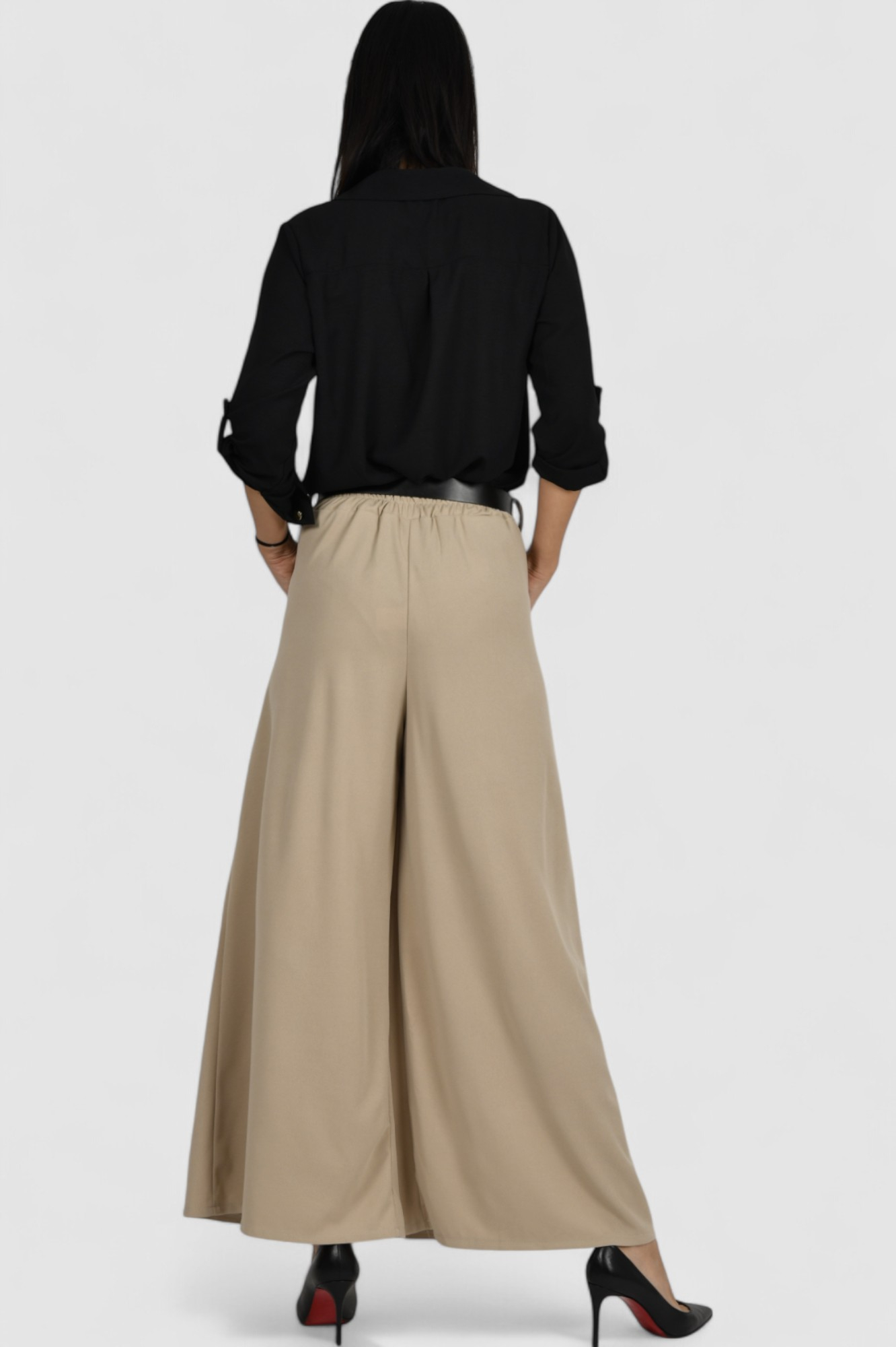 Ženska crna elegantna košulja Blakely