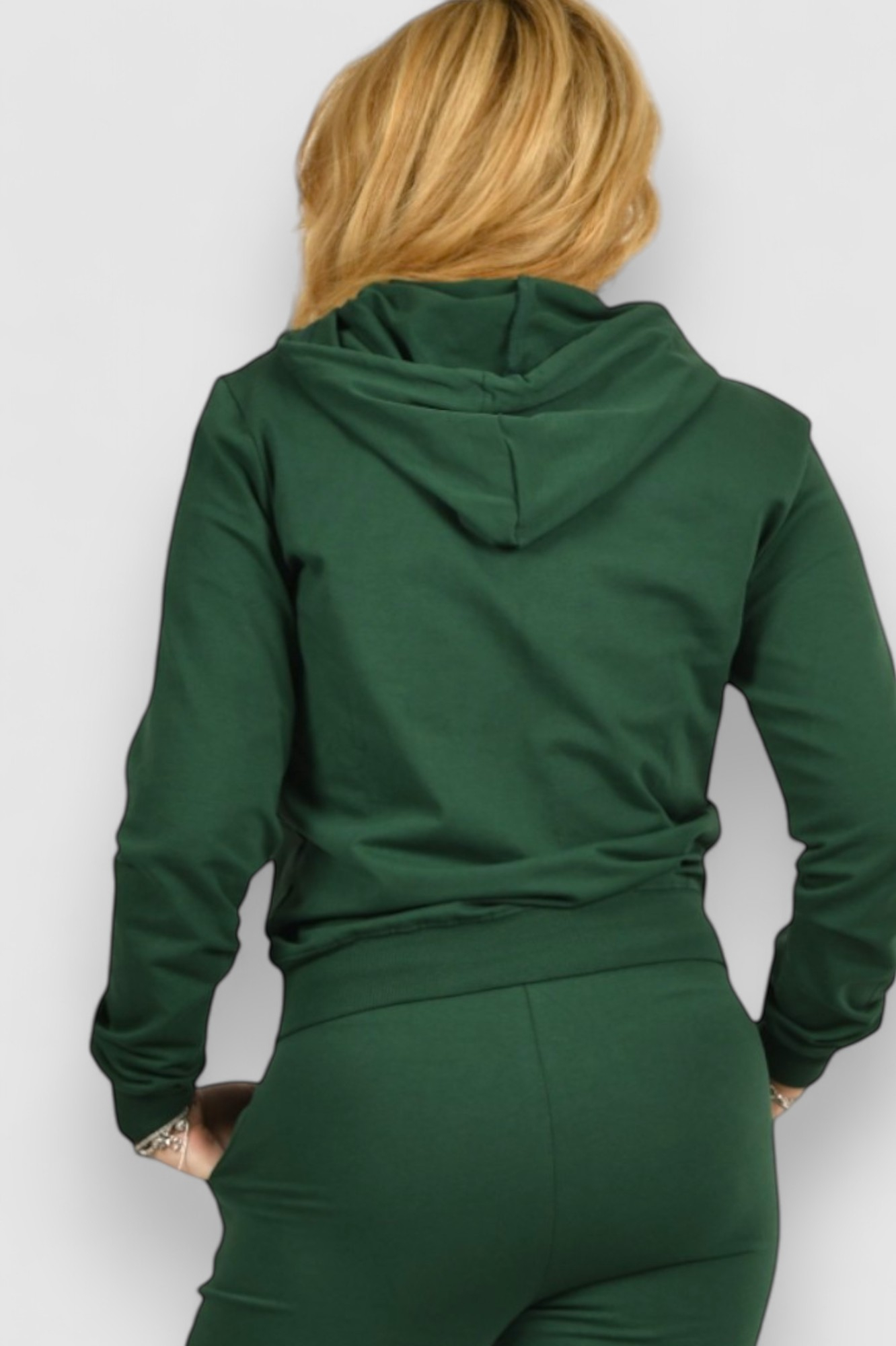 Ženski zeleni gornji dio trenirke Lagoon Blackish