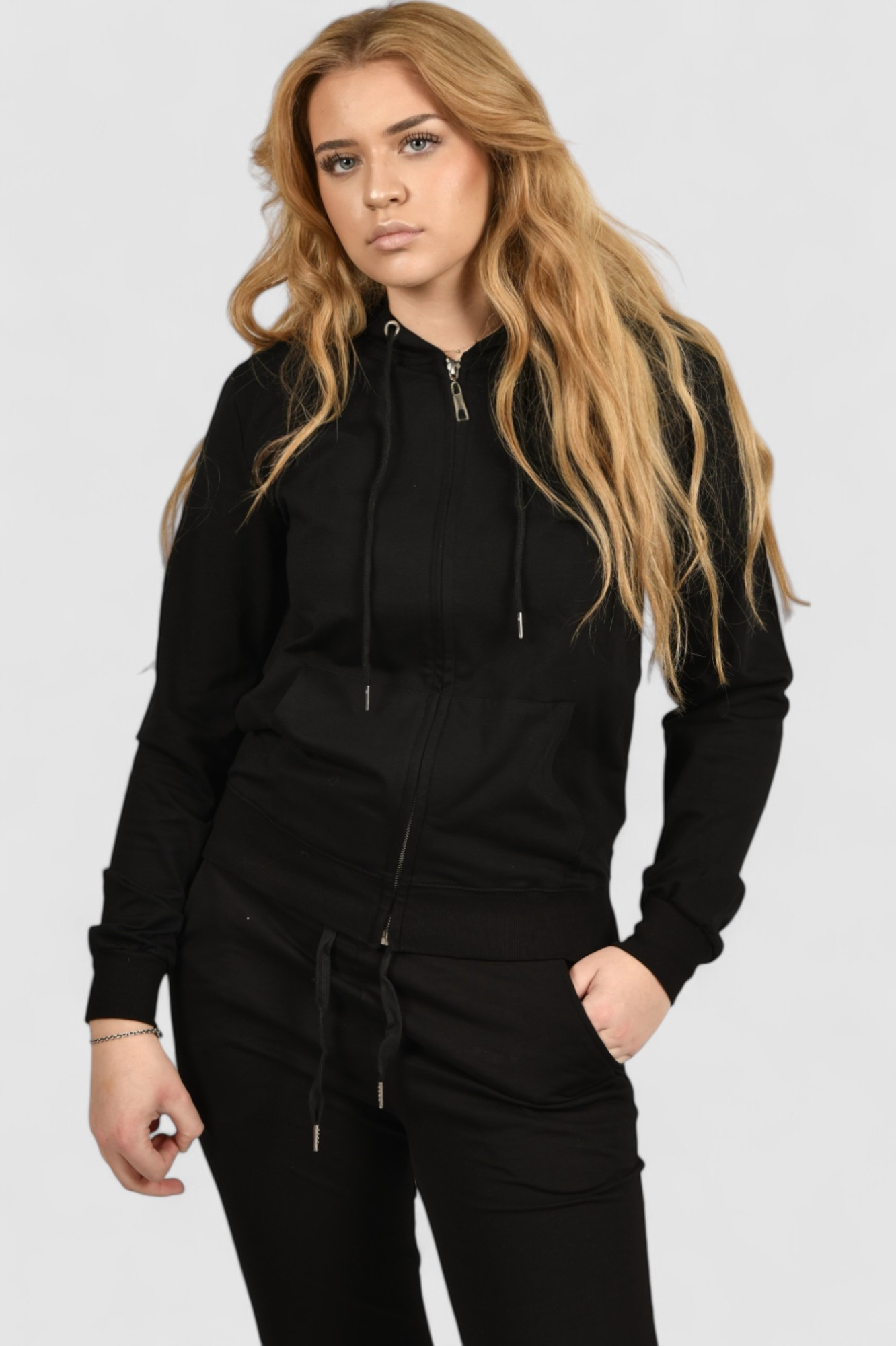 Ženski crni gornji dio trenirke Lagoon