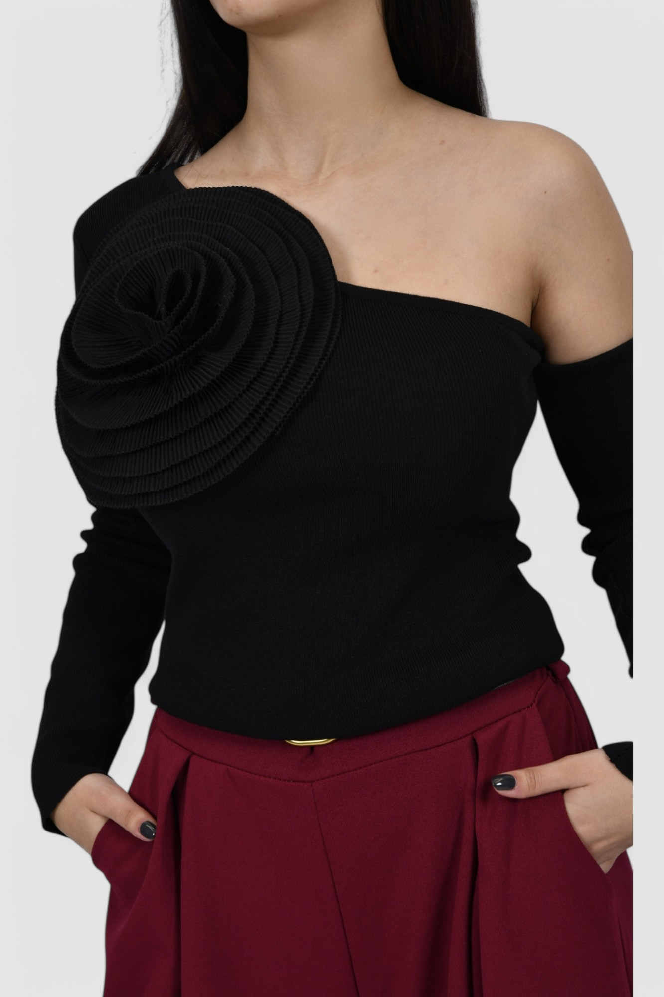 Ženske crvene modne hlače Issa