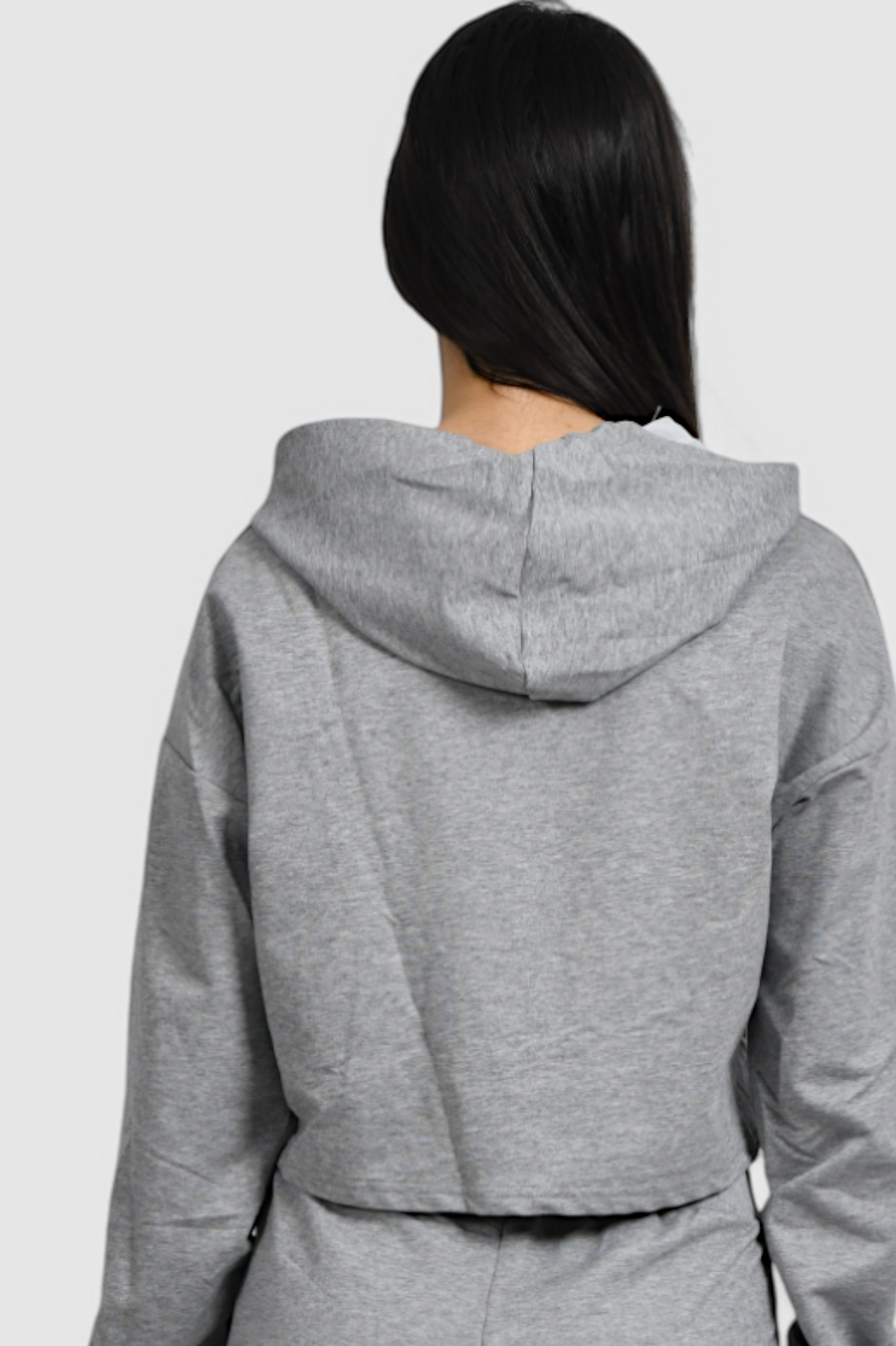 Ženska siva hoodica sa kapuljačom Alteza