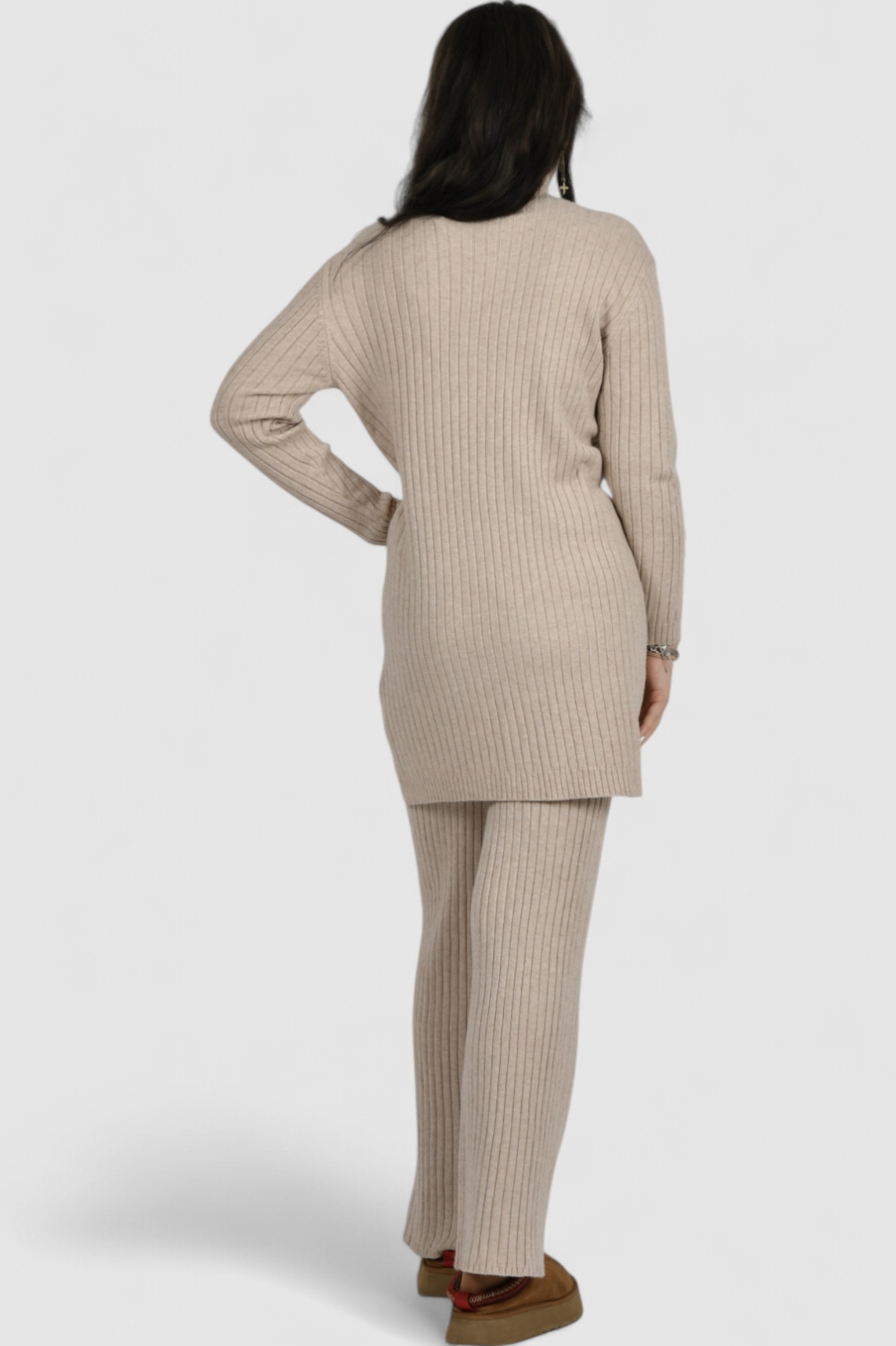 Ženska bež trenirka komplet Beatrix