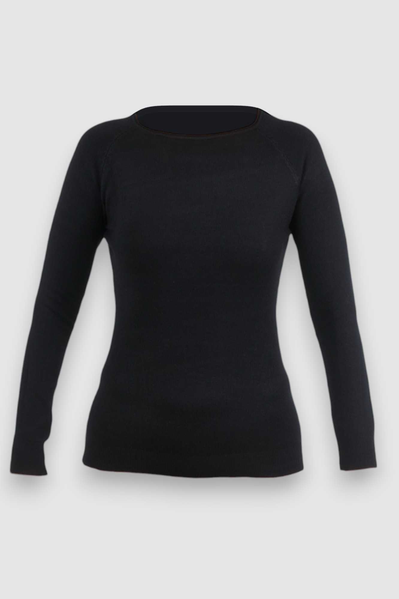 Ženski crni lagani džemper Vinny