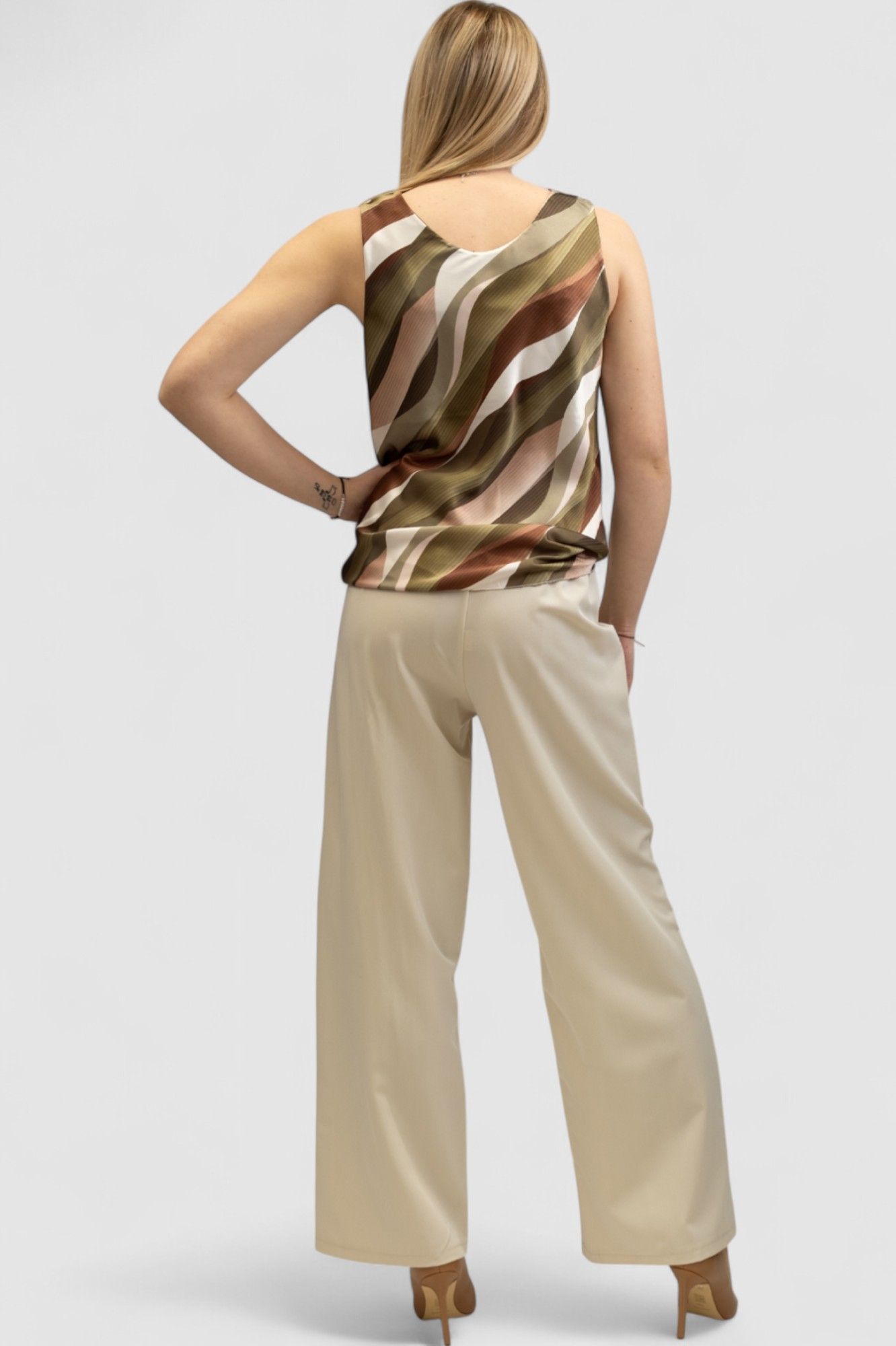 Ženska zelena elegantna bluza Arianne