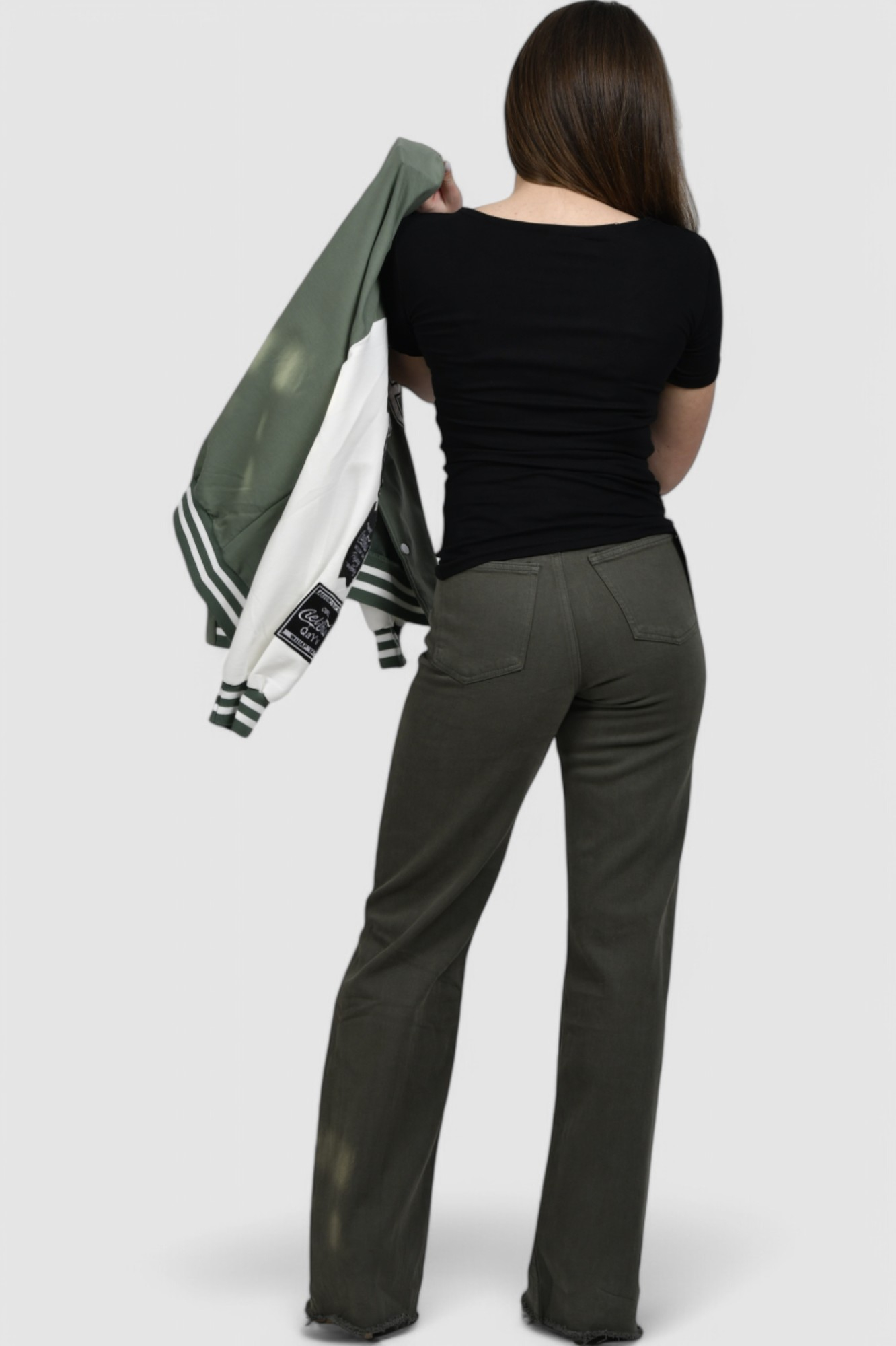 Ženska crna majica kratki rukav Dani