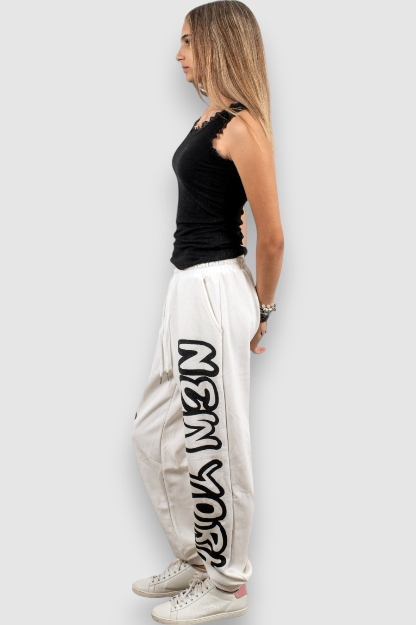 Ženska bijela trenirka komplet Zuri