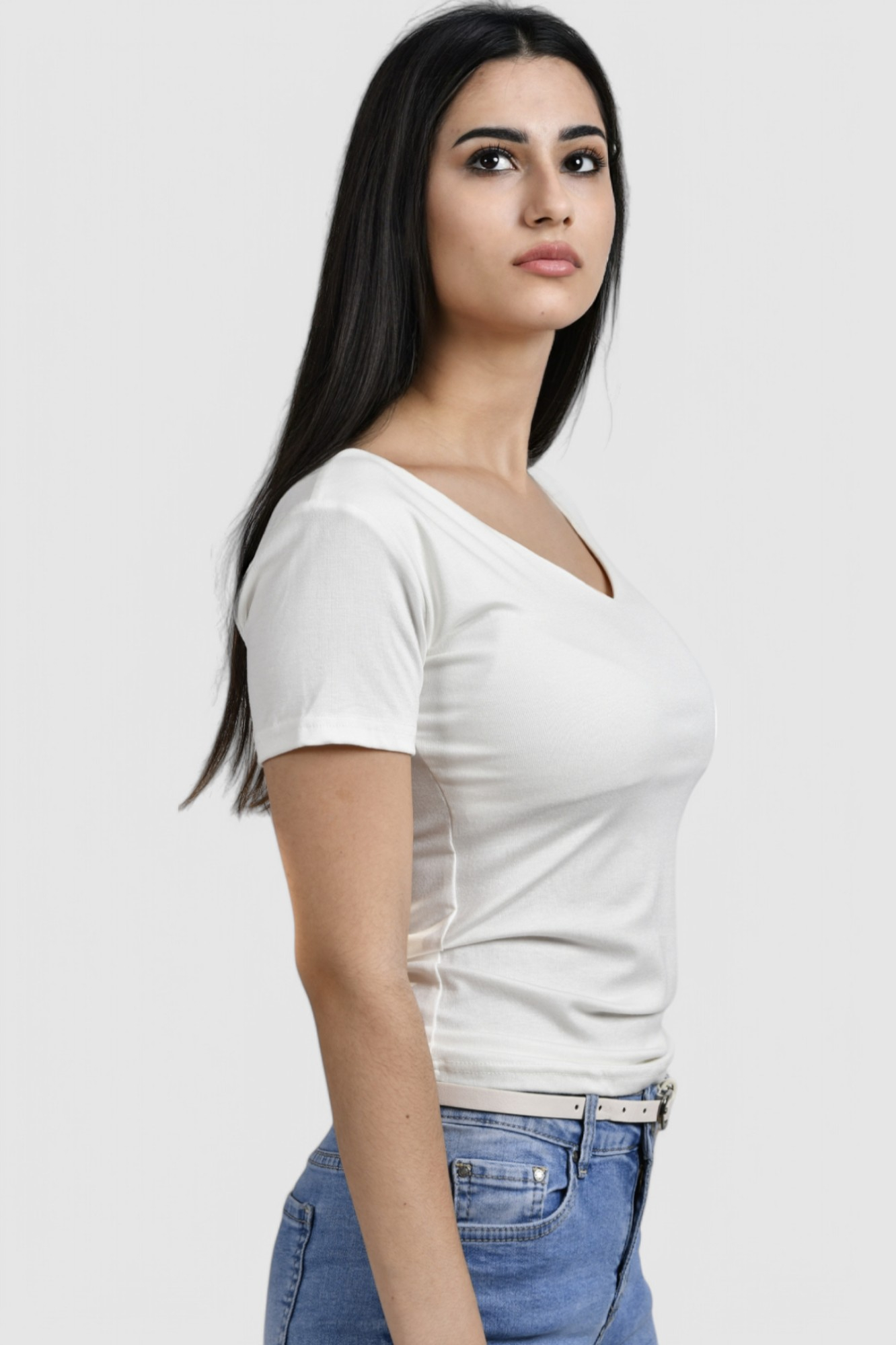 Ženska bijela majica kratki rukav Dani