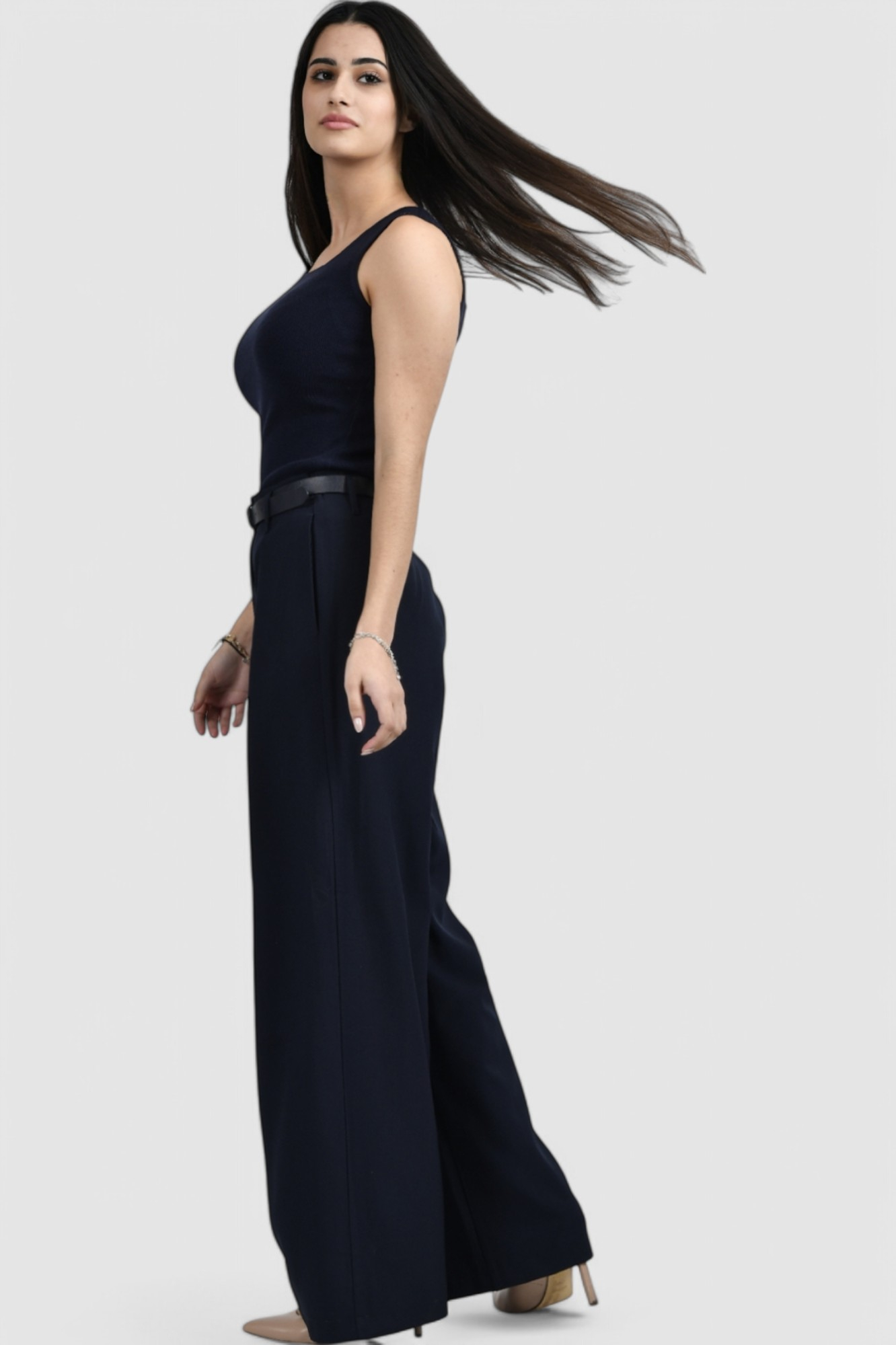 Ženski plavi top Lilya