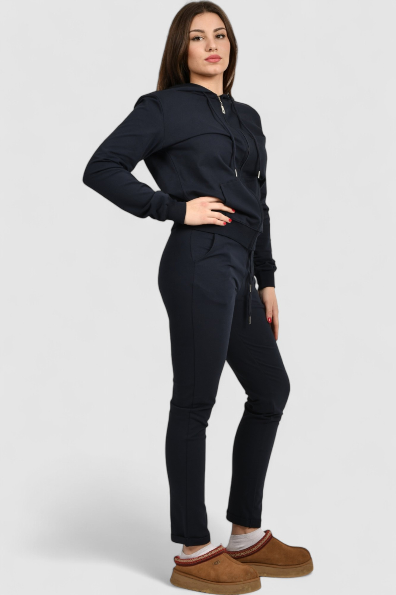 Ženski plavi donji dio trenirke Rachel