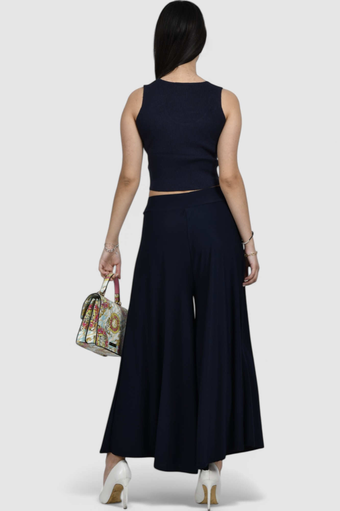 Ženski plavi top Calliope