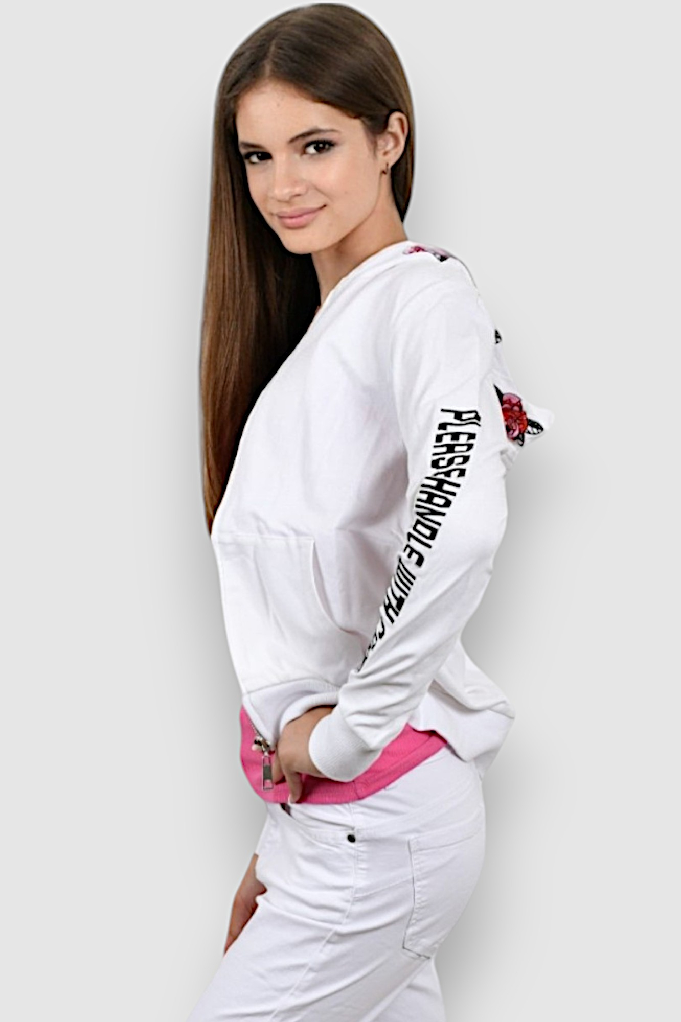 Ženski bijeli gornji dio trenirke Dusk