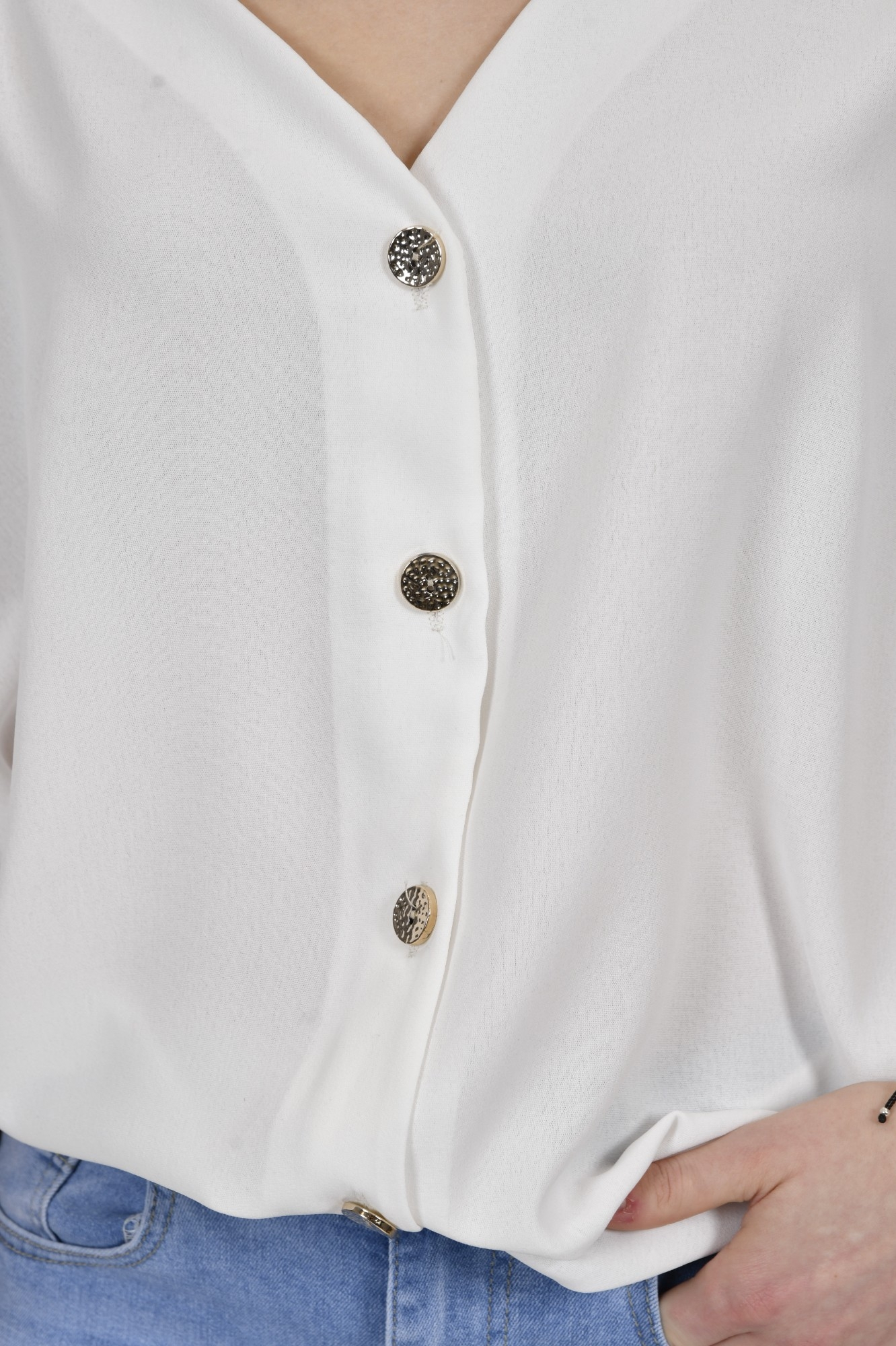 Ženska bijela elegantna košulja Ivelisse