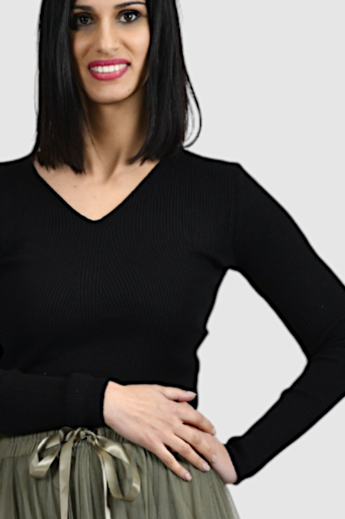 Ženski bež lagani džemper Zoe