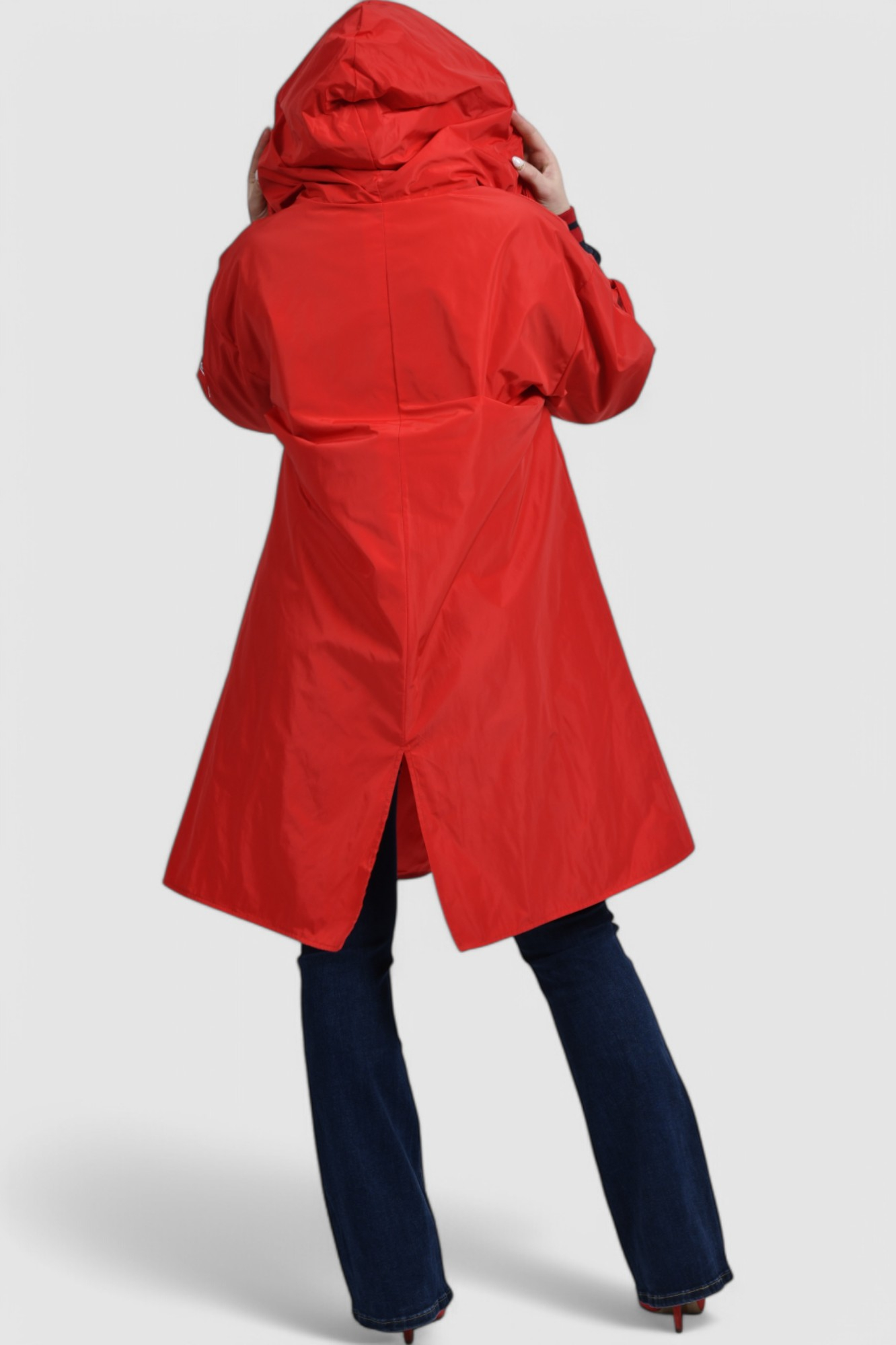 Ženska crvena duga jakna Ilyana