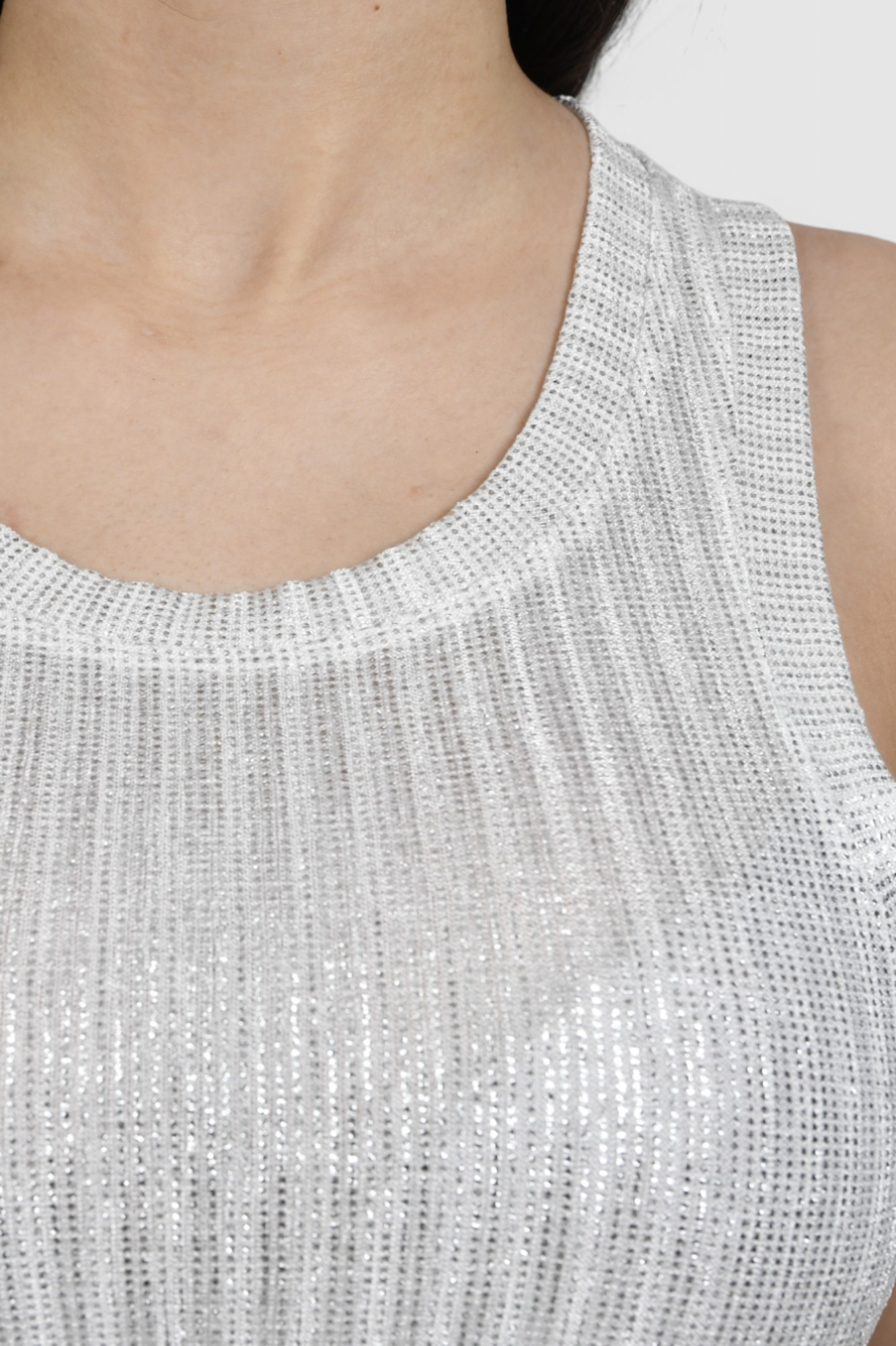 Ženska bijela majica bez rukava Selena