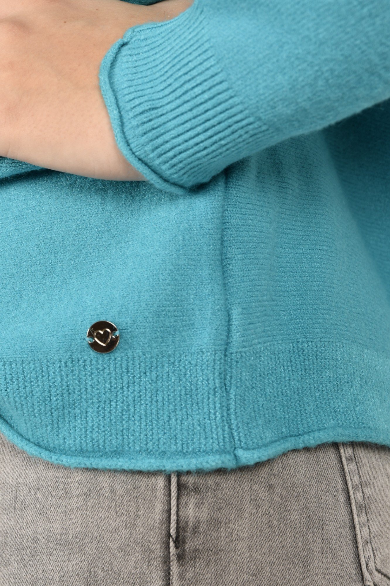 Ženski plavi lagani džemper Hannah