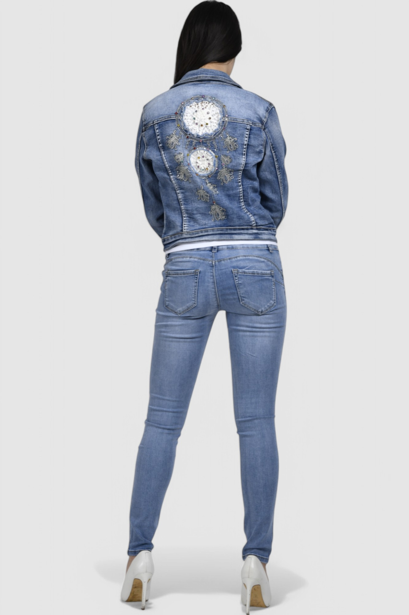 Ženska plava traper jakna Victoire