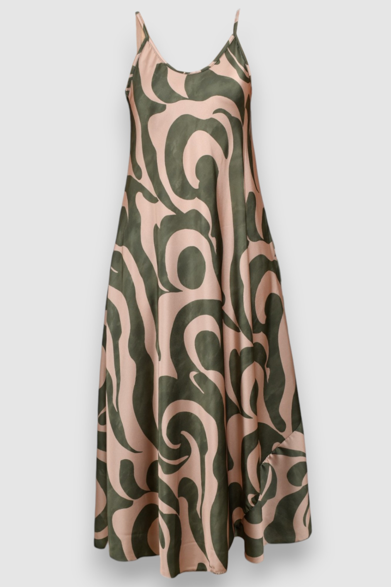 Ženska zelena svakodnevna haljina Eloise