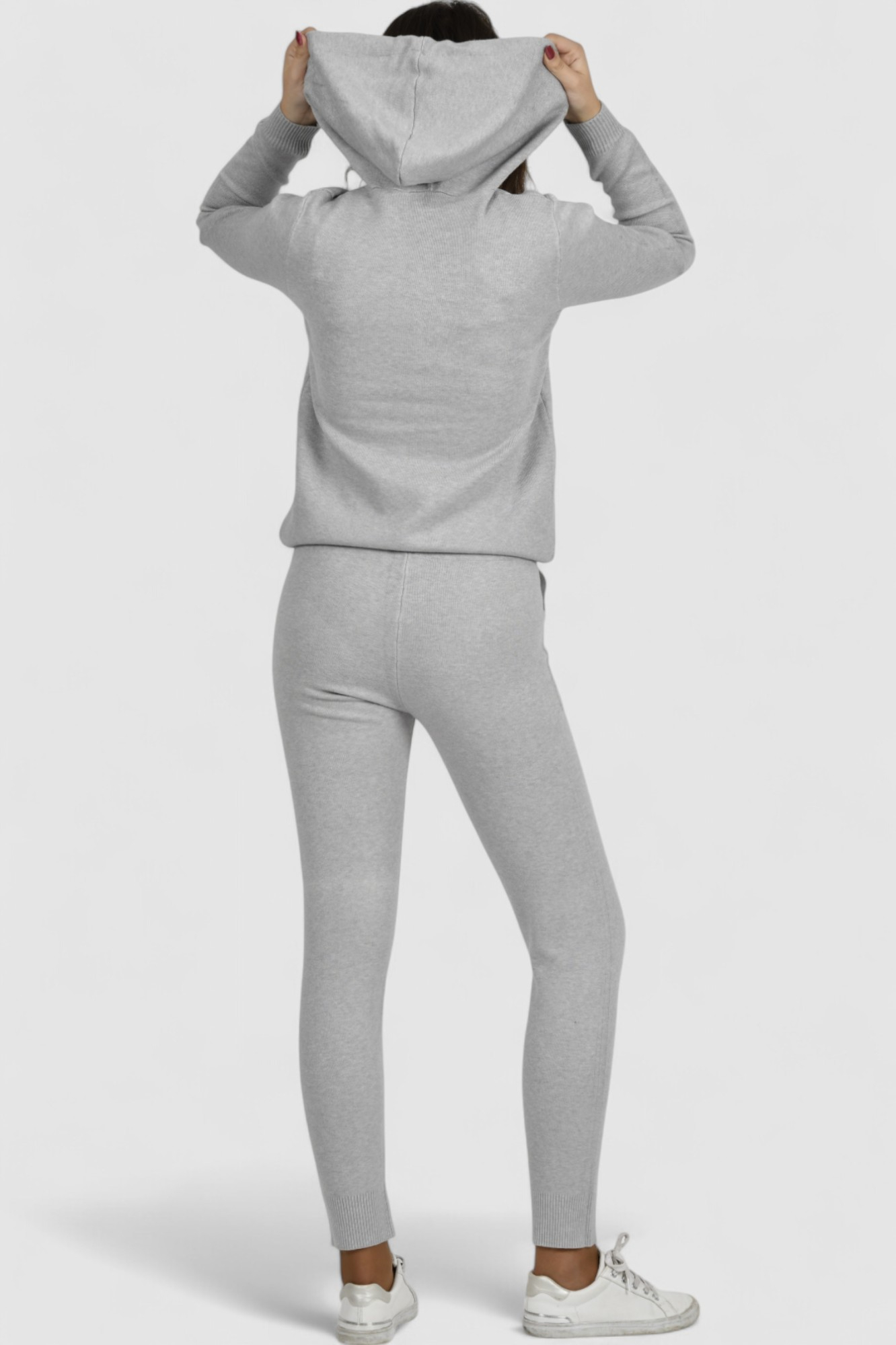 Ženska siva trenirka komplet Leila
