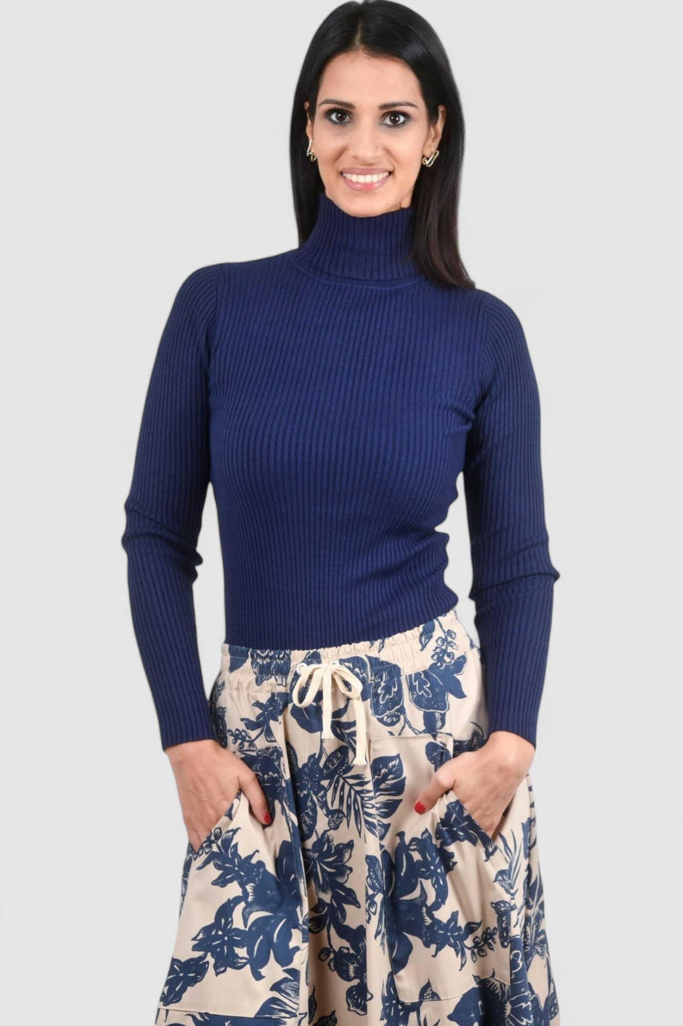 Ženski plavi lagani džemper Eleanora