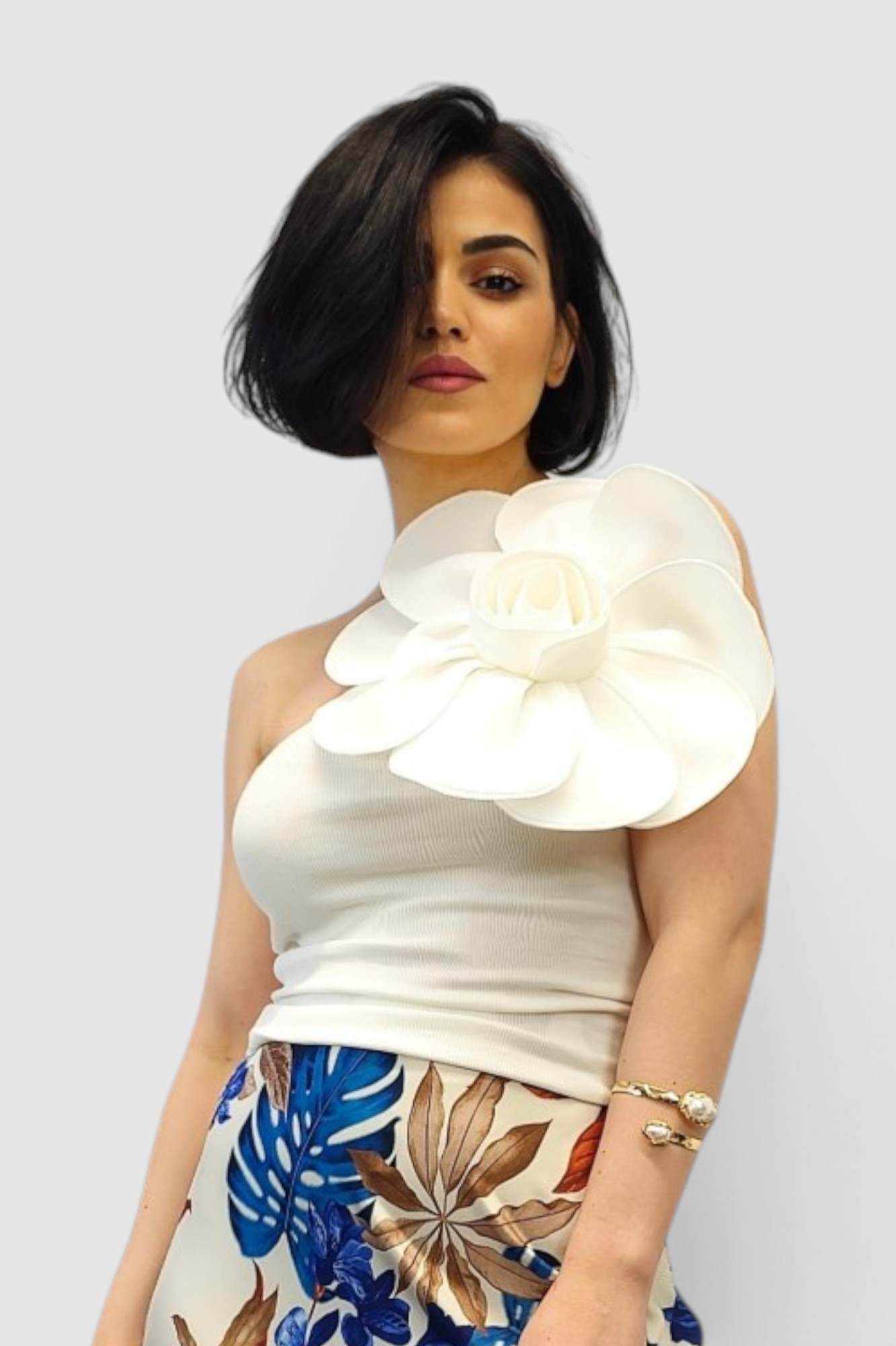 Ženski bijeli top Selin