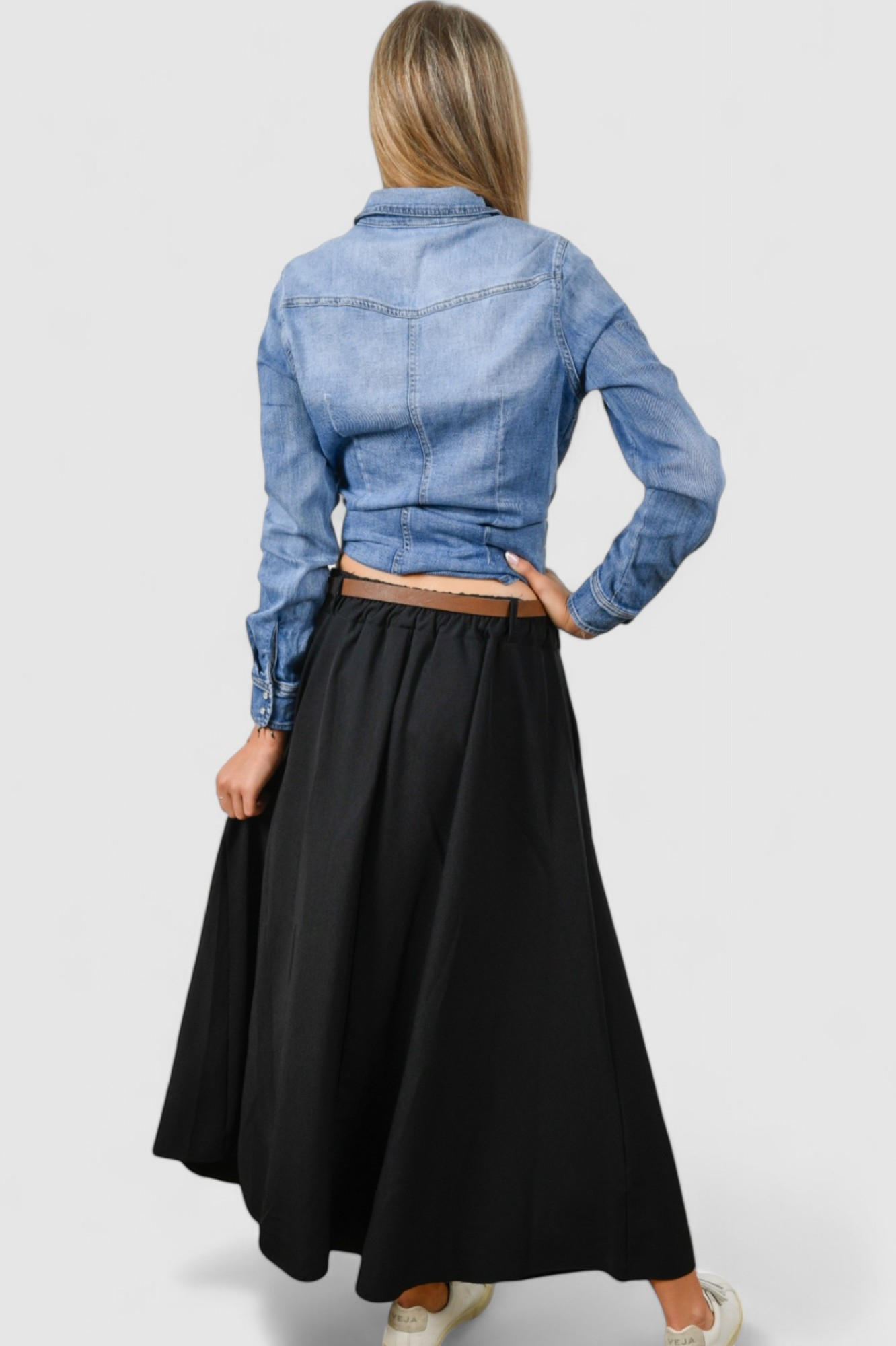 Ženska plava traper košulja Anemone