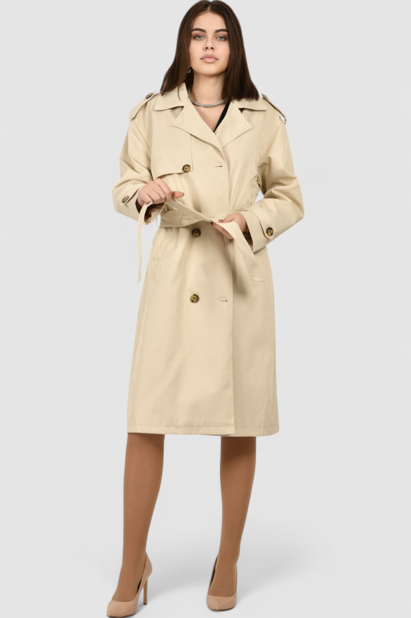 Ženski bež baloner Neve