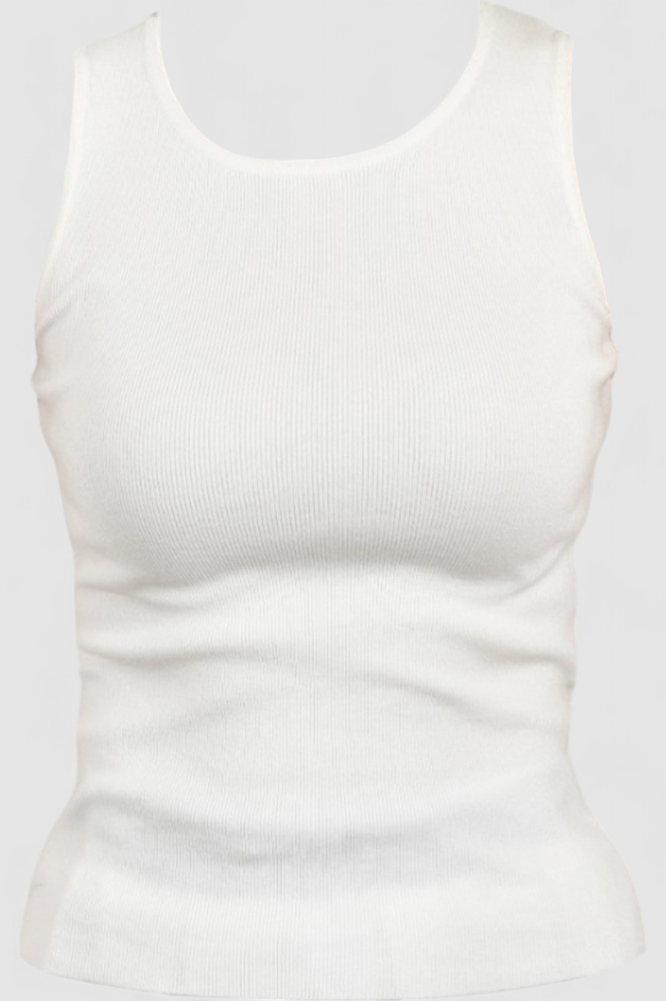 Ženska bijela majica bez rukava Lilya