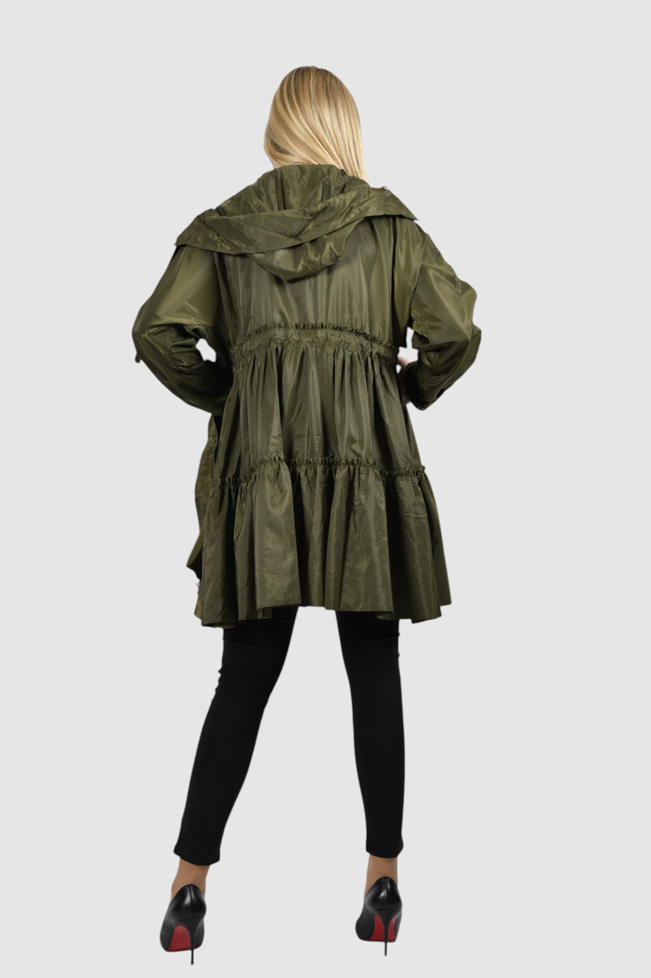 Ženska zelena duga jakna Noa