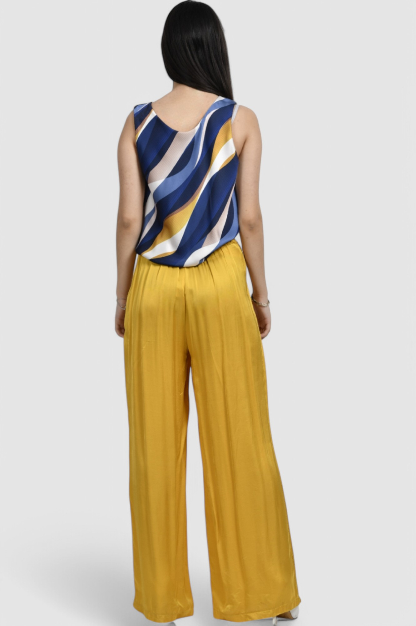 Ženska plava elegantna bluza Arianne