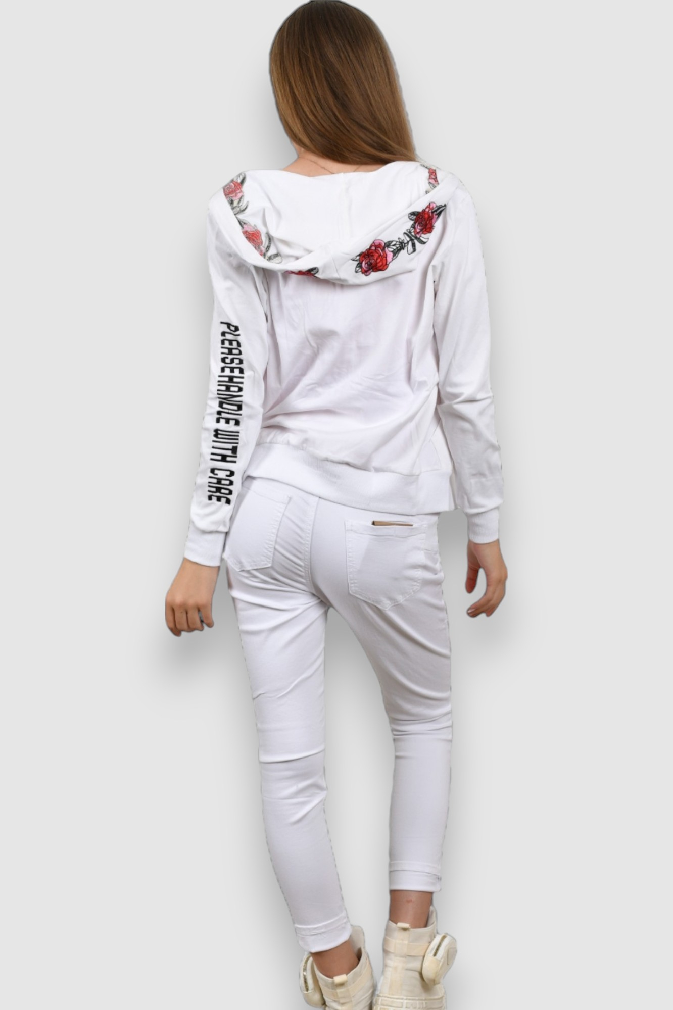 Ženski bijeli gornji dio trenirke Dusk